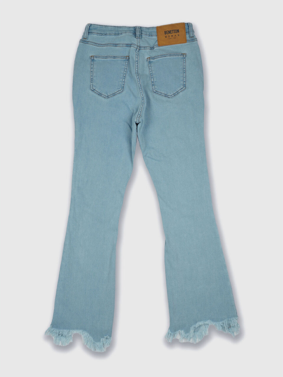 Bootcut With Damaging And Fraying image number 2