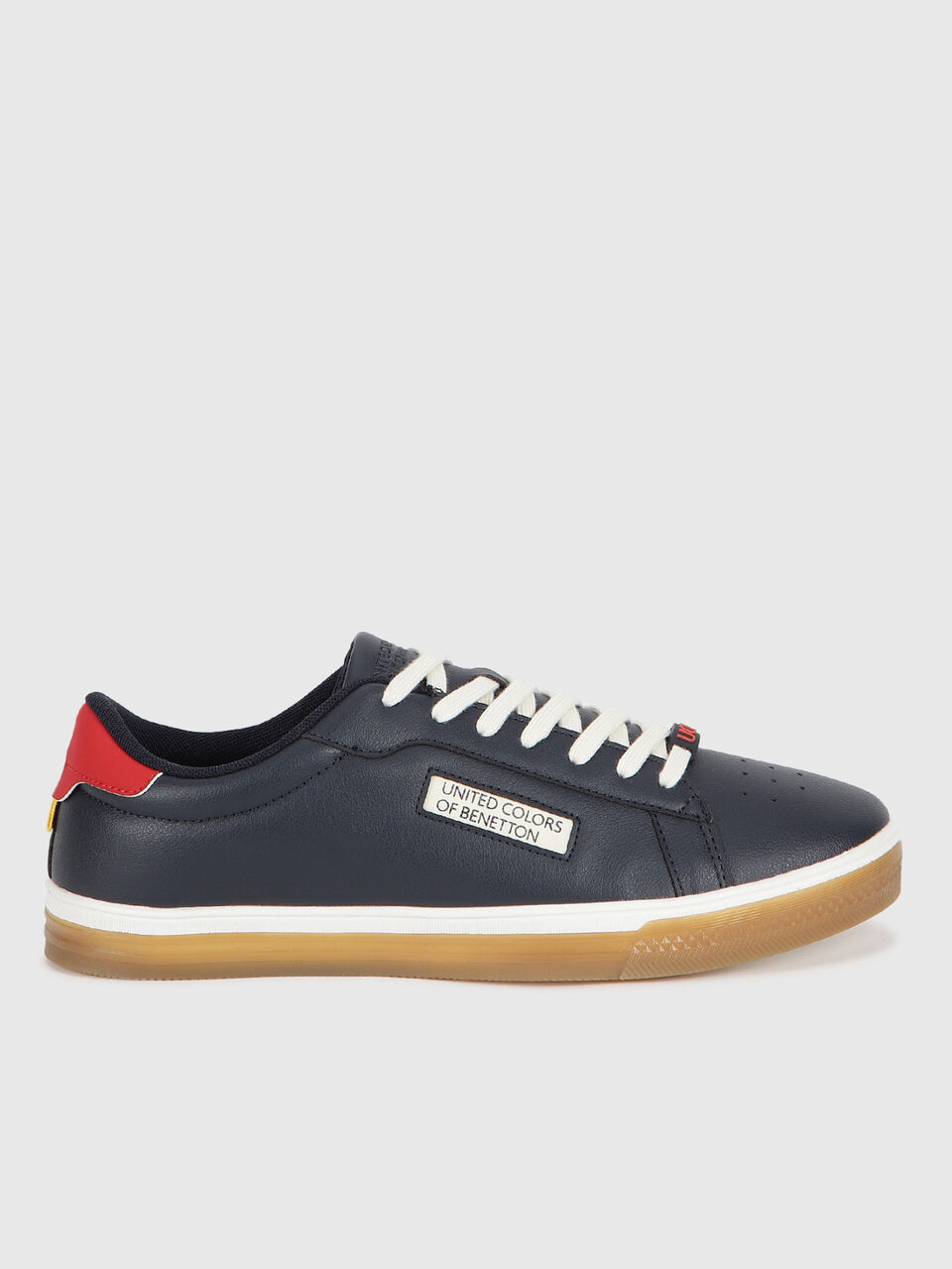PU SNEAKER WITH POP-UP DOUBLE COLOR SOLE image number 1
