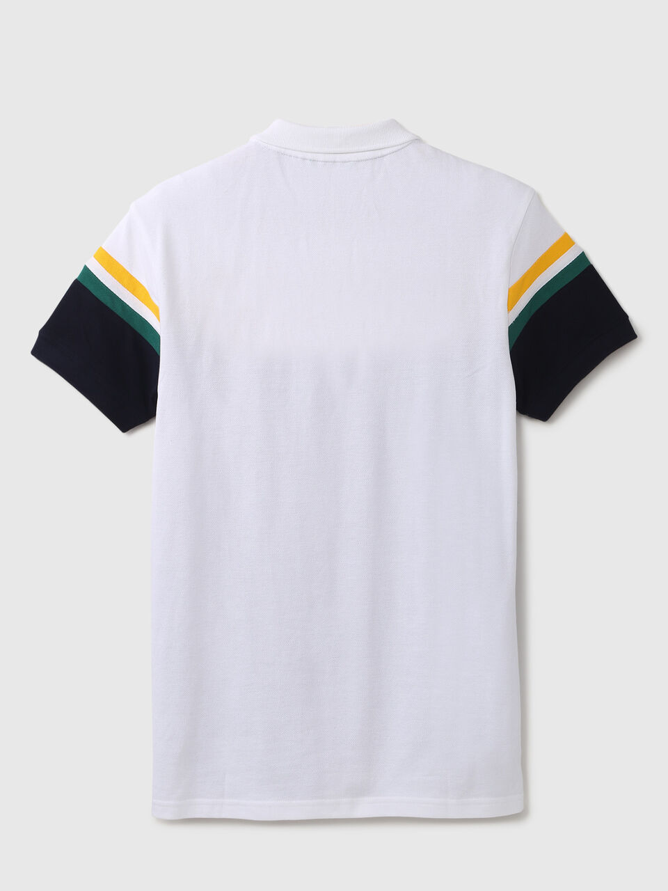 CUT & SEW STRIPED POLO image number 2