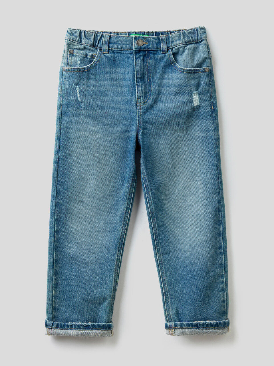 Pantalones vaqueros benetton niño best sale