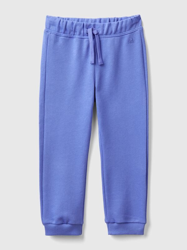Pantalón de felpa de algodón orgánico Niña