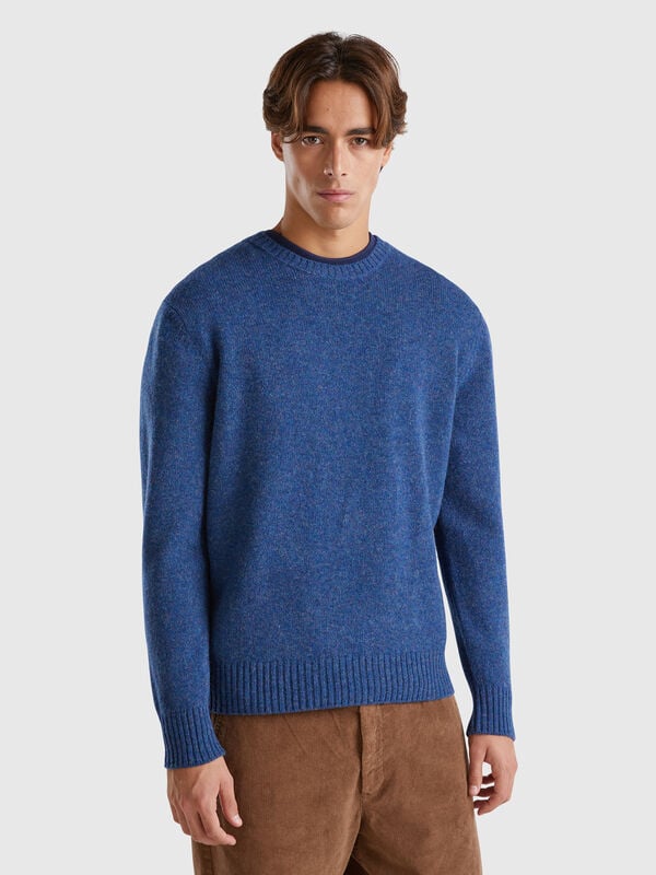 Jersey de lana Shetland Hombre