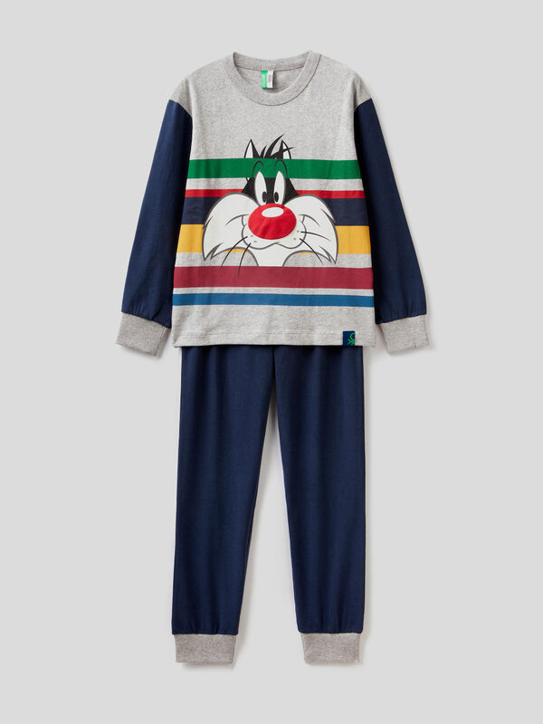 Pijama de Silvestre de algodón cálido Niño