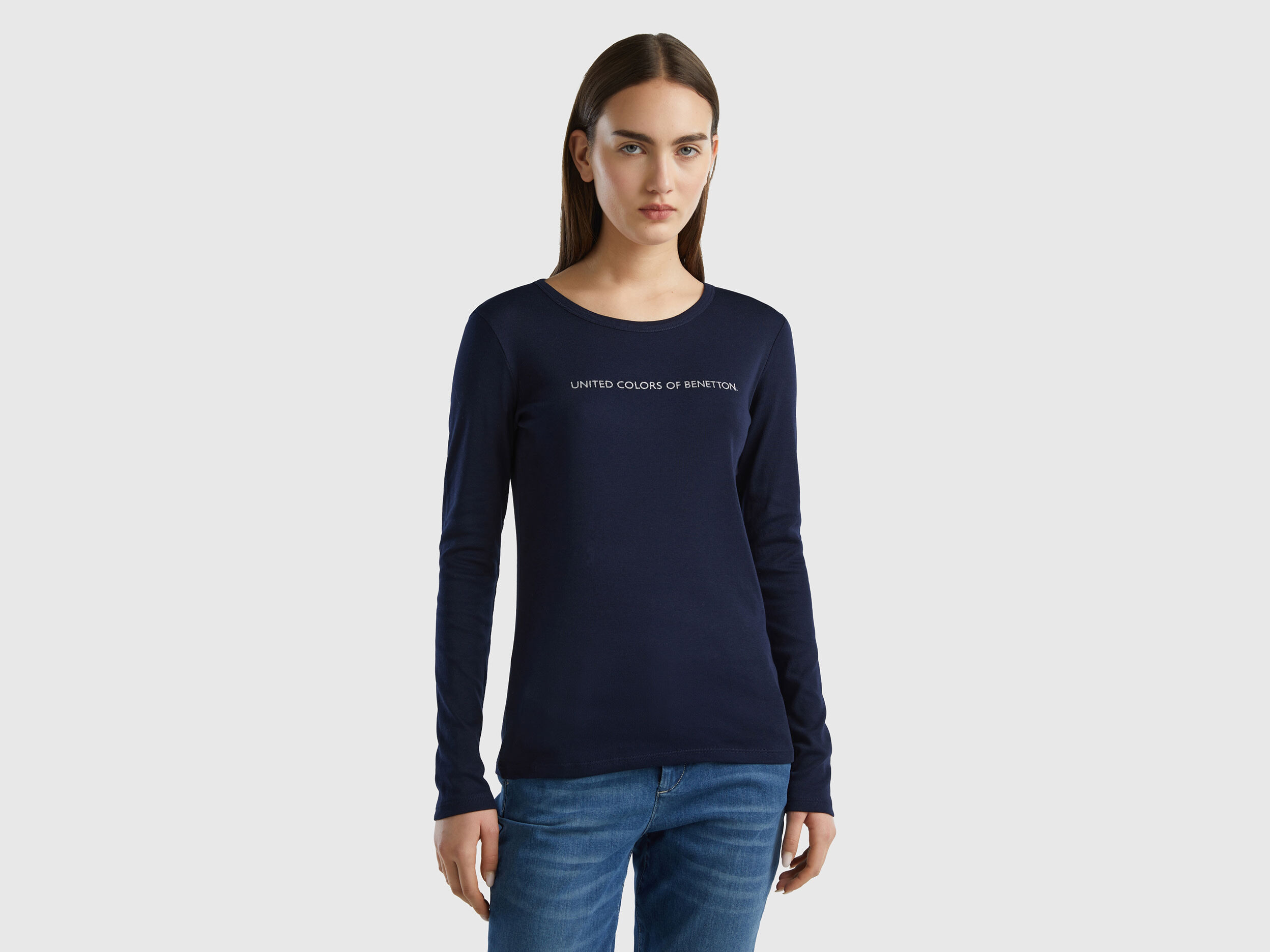 Benetton camisetas manga larga mujer hotsell