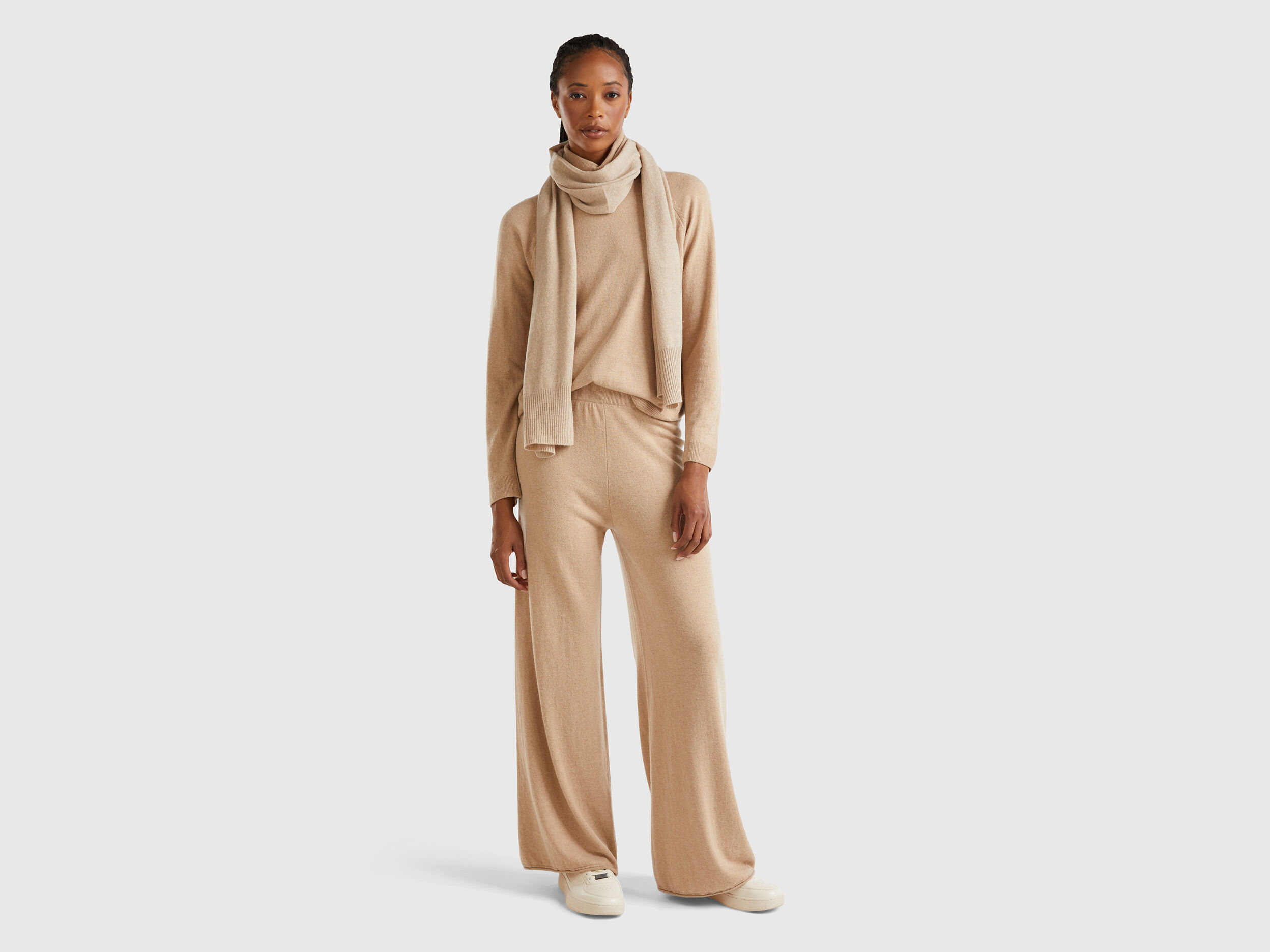 Pantaloni cashmere benetton shop