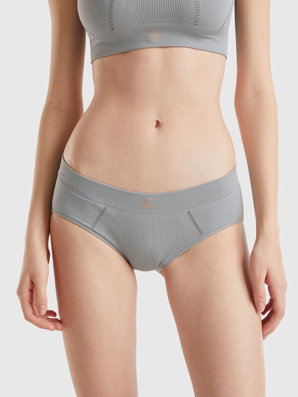 Culotte de nailon mixto reciclado Mujer