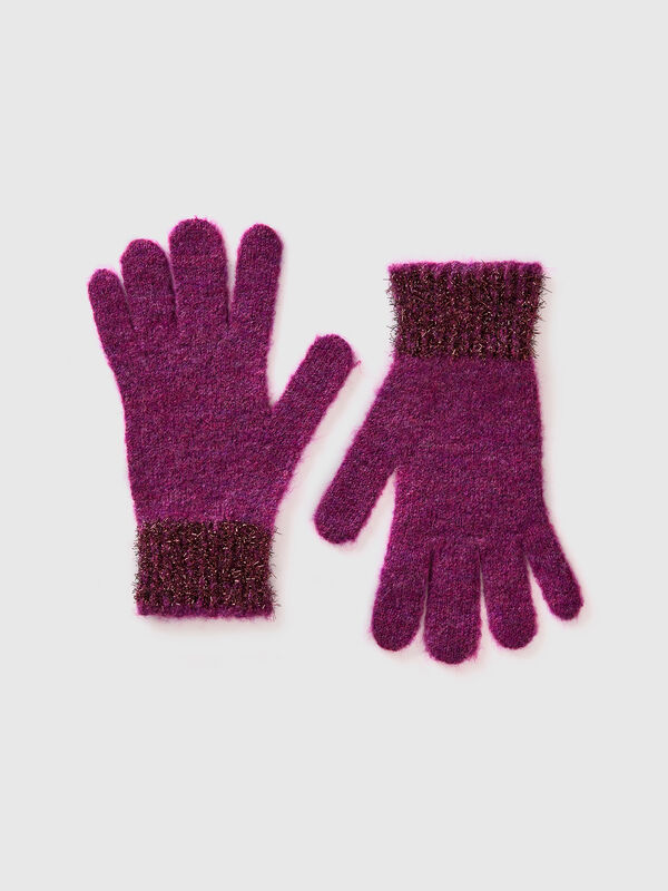 Guantes con lúrex Niña