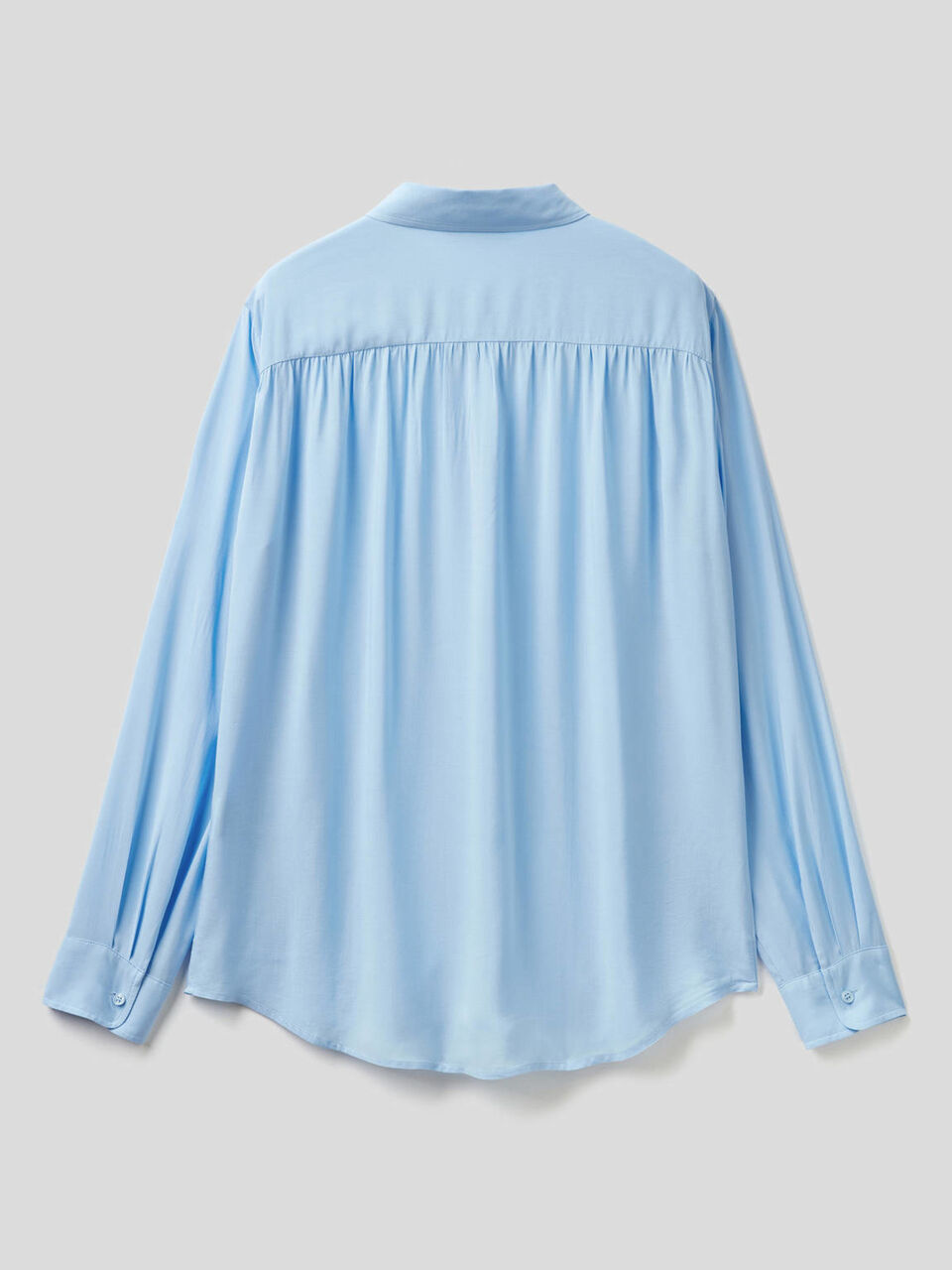 Camisa fluida con frunces image number 2