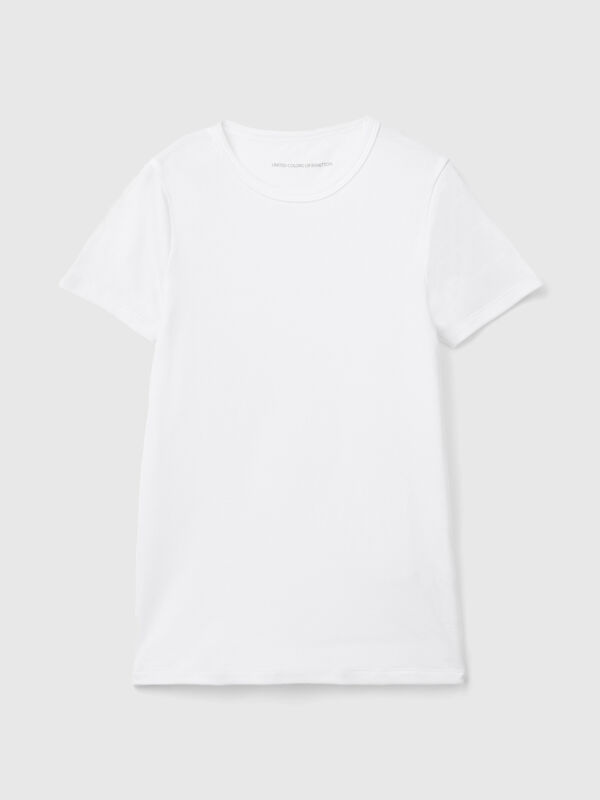 Camiseta de manga corta de algodón cálido Niño