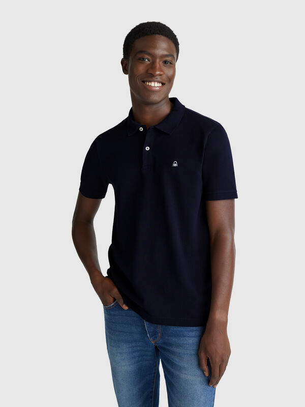 Polo ajustado Hombre