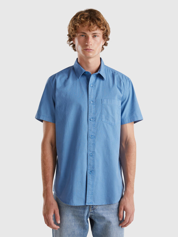 Camisa con bolsillo Hombre