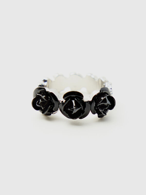 Anillo con rosas Mujer