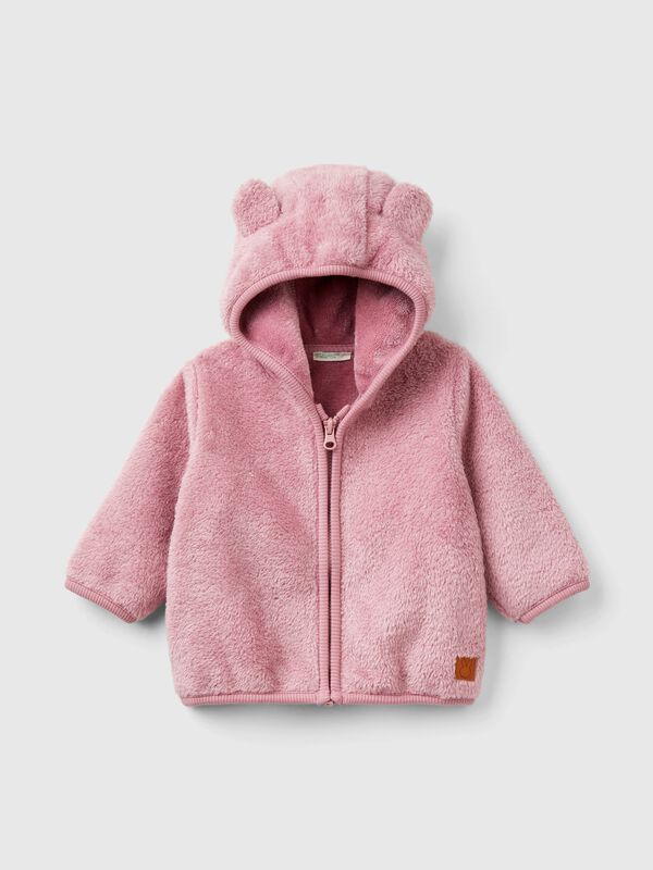 Sudadera de pelo sintético con cremallera Recién nacidos