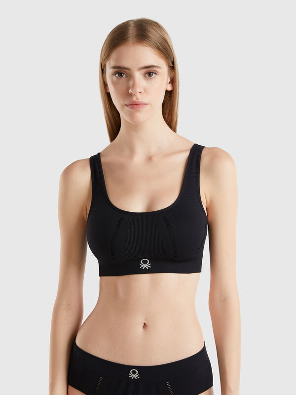 Sujetador brassiere de nailon mixto reciclado Mujer