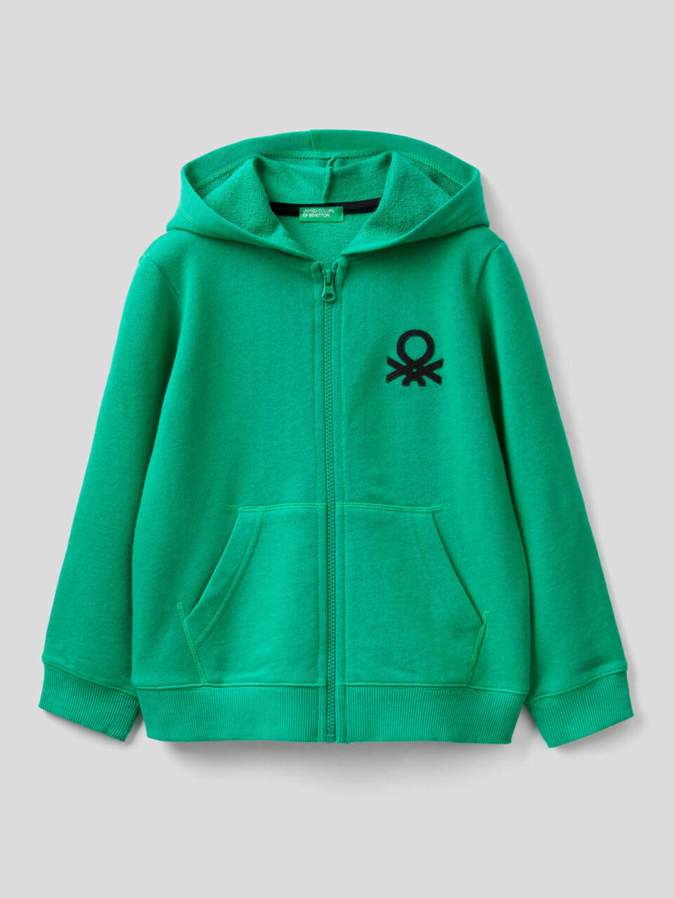 Sudadera con cremallera y capucha image number 1