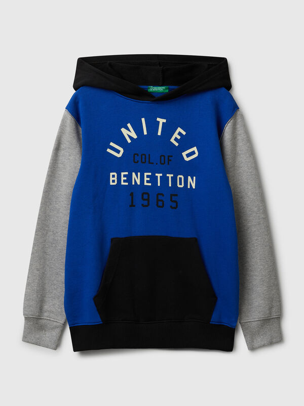 Sudadera con capucha de algodón Niño