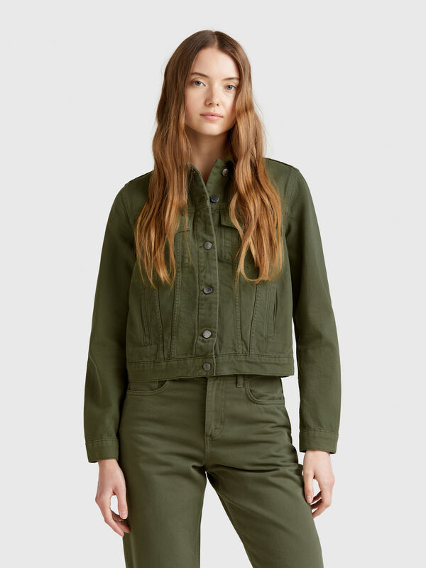 chaqueta vaquera jinete Mujer