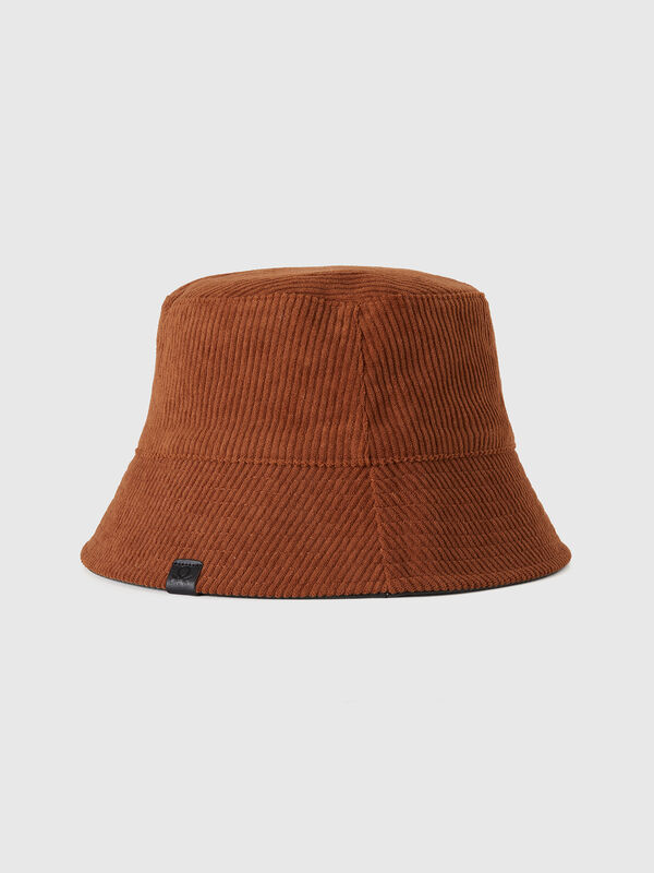 Gorro reversible de estilo pescador Mujer