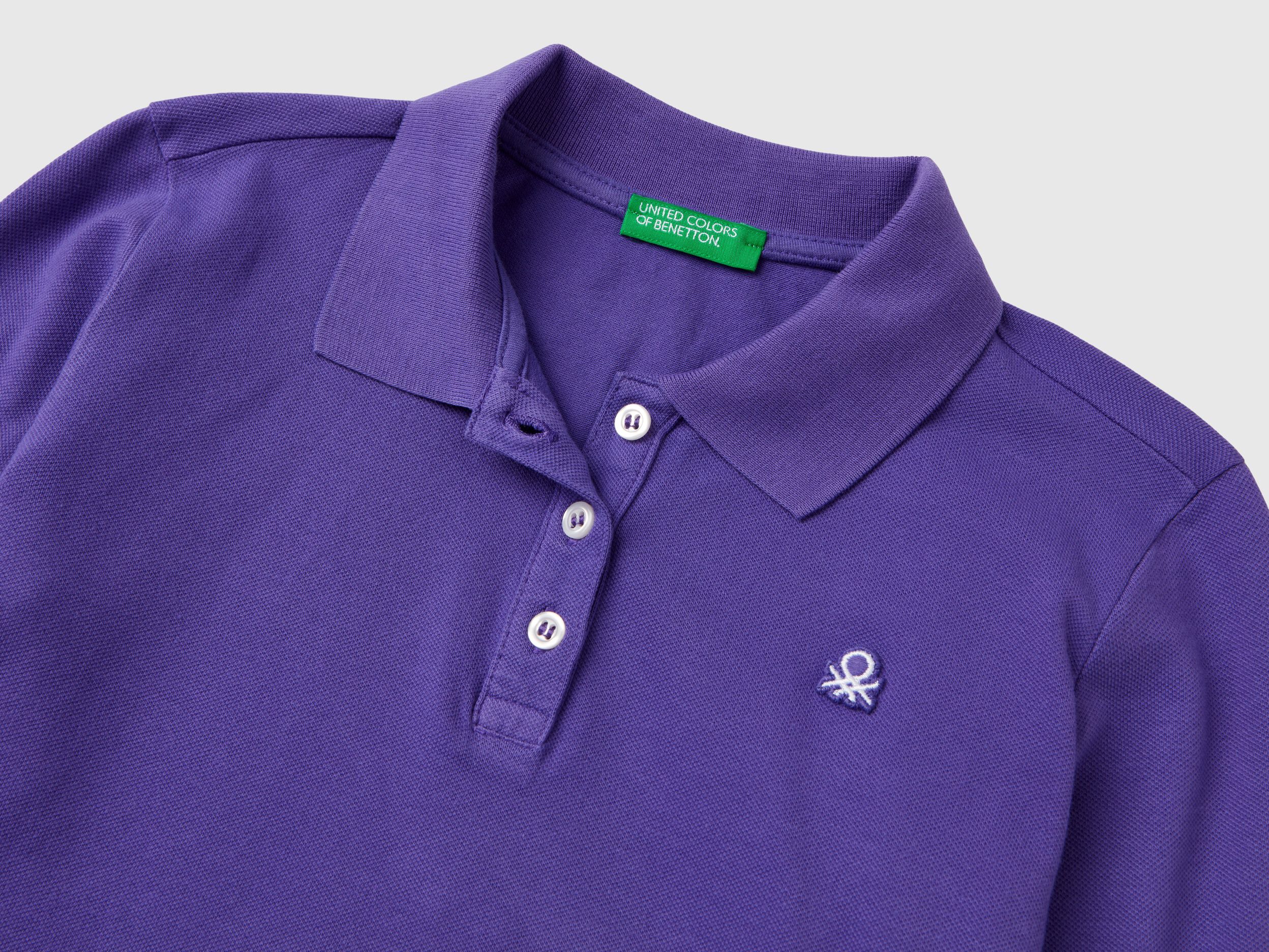 Polos manga larga benetton shop