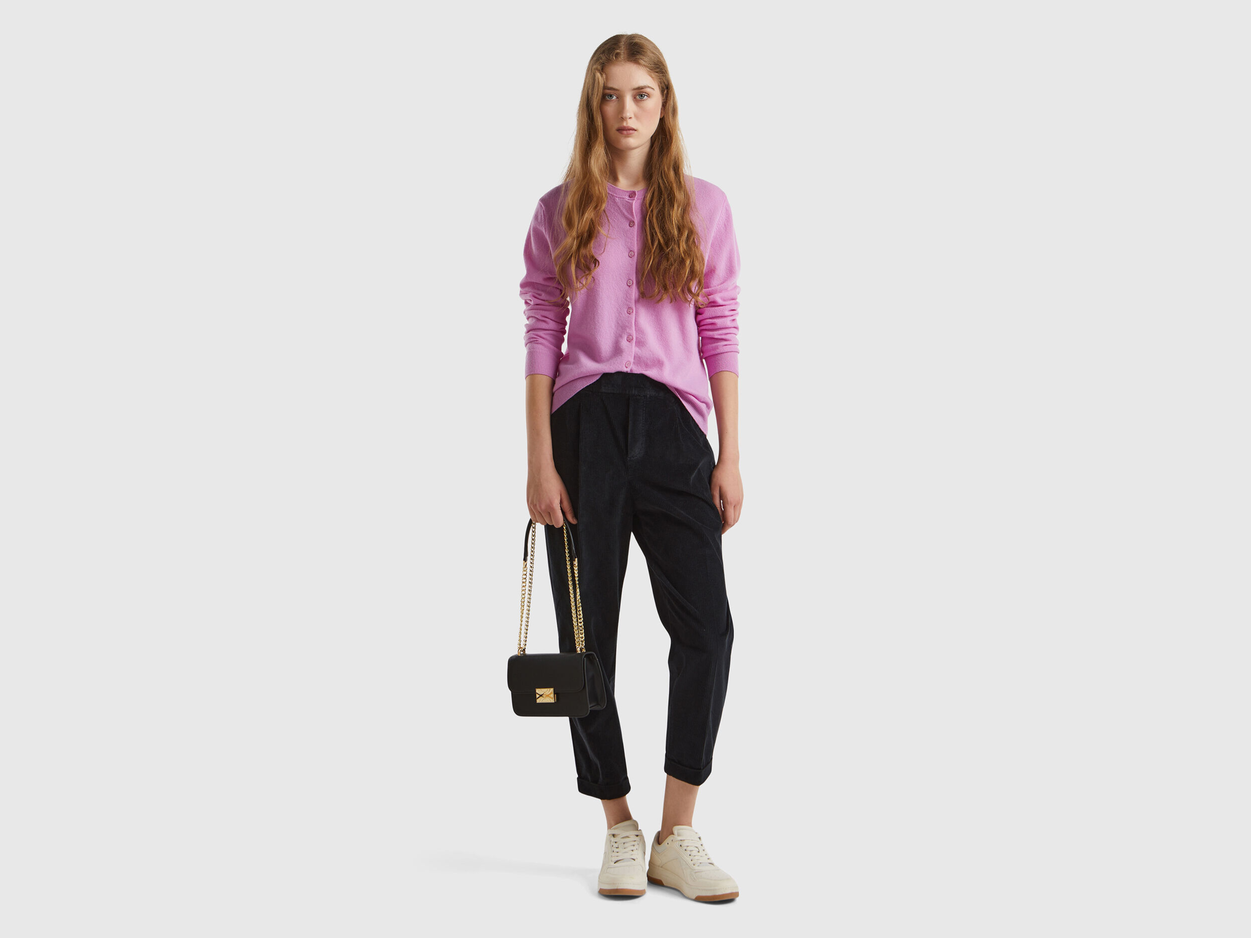 Pantaloni chino benetton on sale