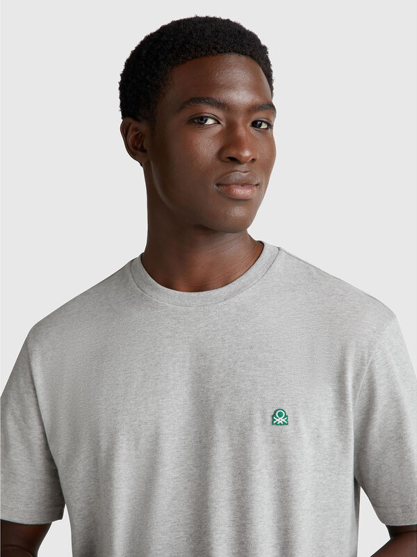 Camiseta básica de algodón Hombre