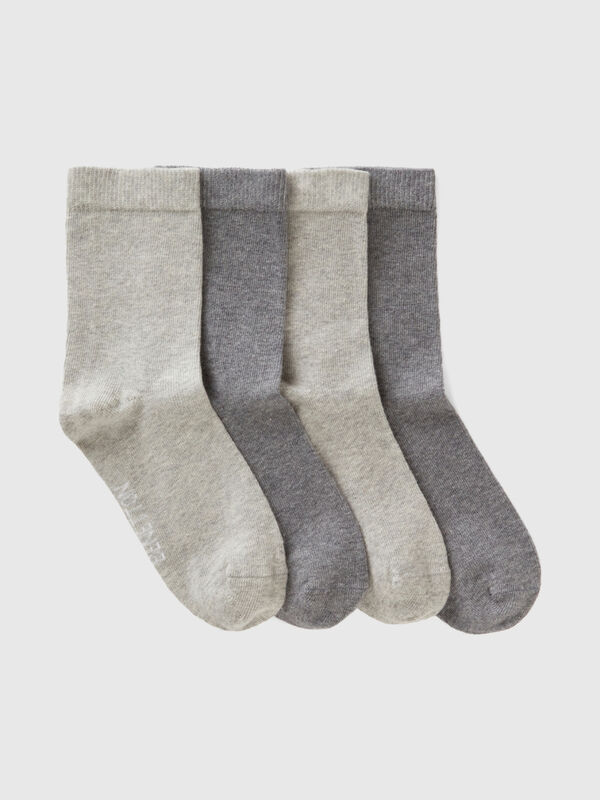 Pack de calcetines de algodón mixto orgánico elástico Niño