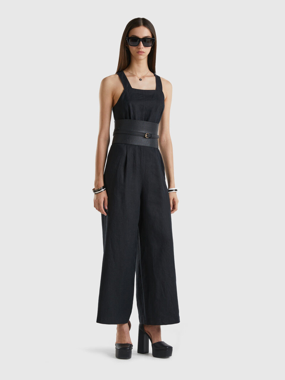 Peto vaquero benetton 2025 mujer