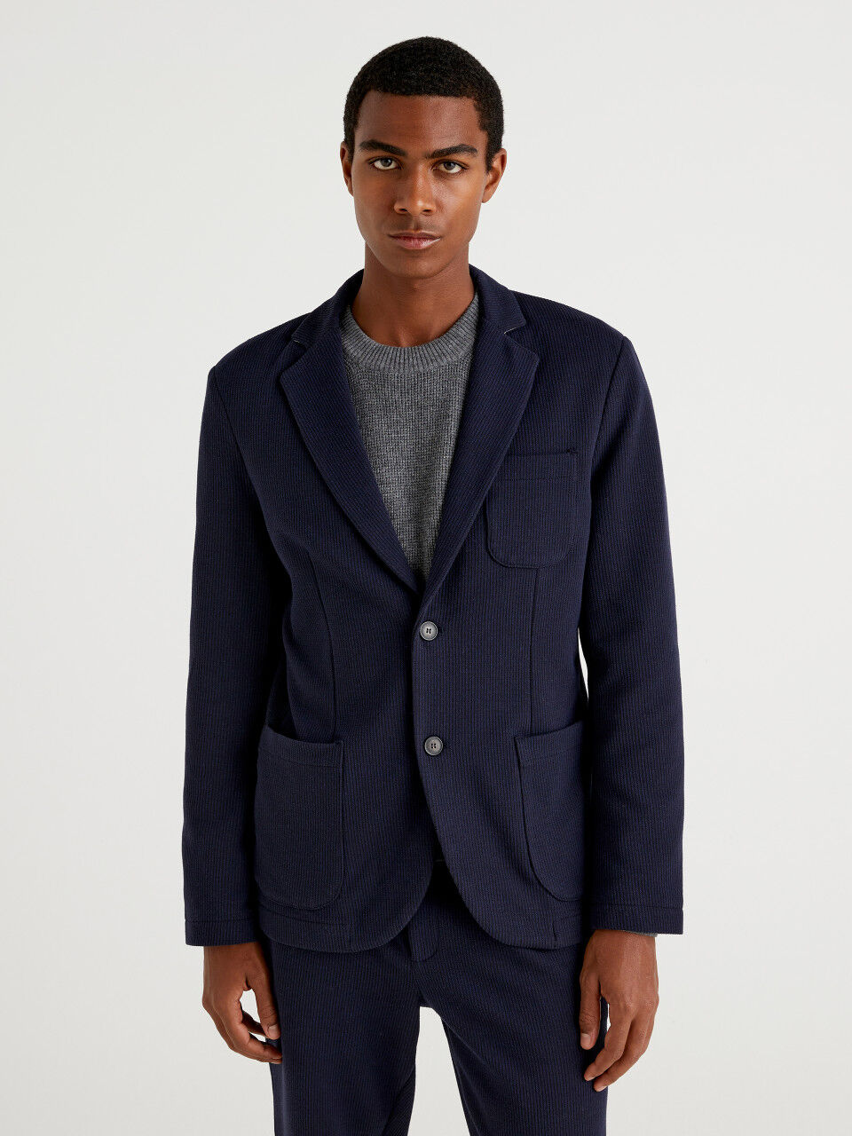 Blazer hotsell acolchado hombre
