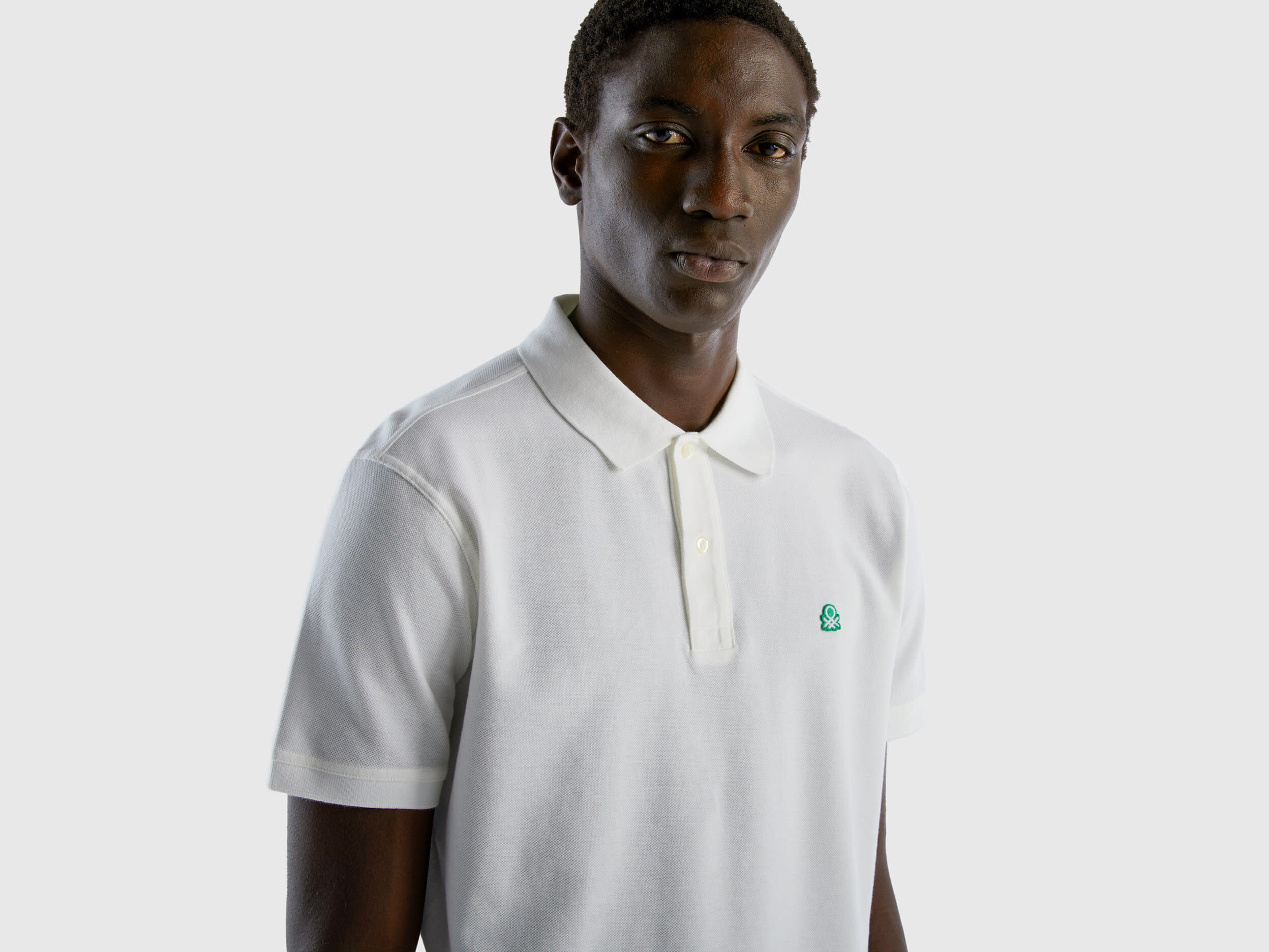 White polo shirt h sale