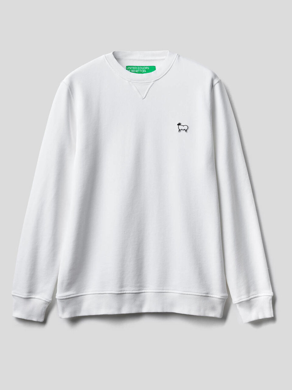 Sudadera lisa de algodón orgánico image number 1