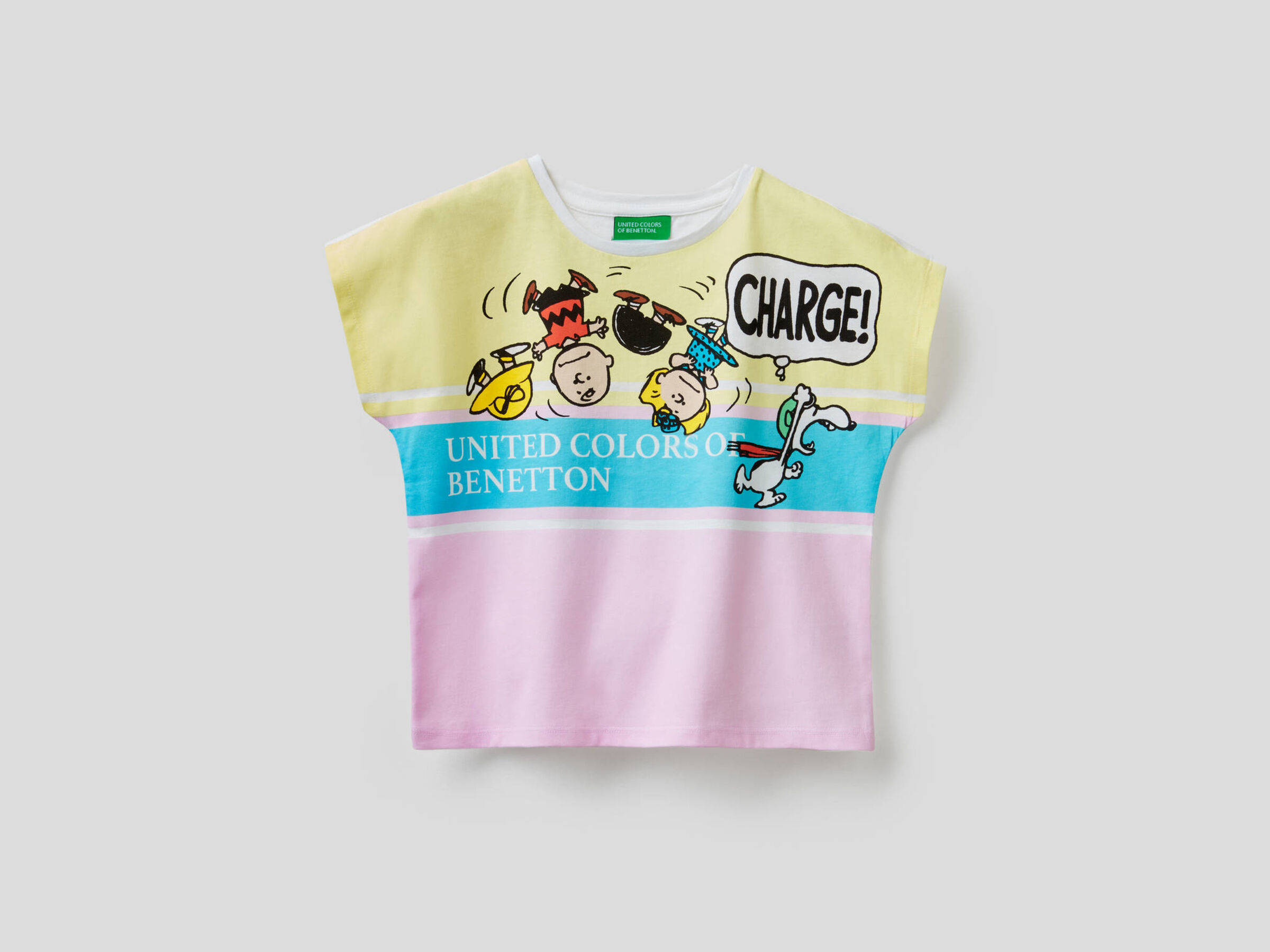Camiseta con estampado de los Peanuts de 100% algodón image number null