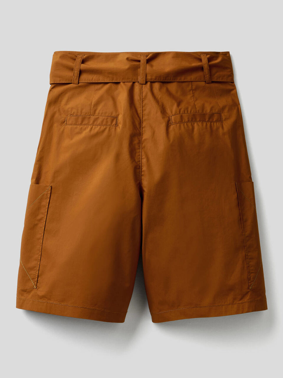 Bermudas cargo de 100% algodón image number 2