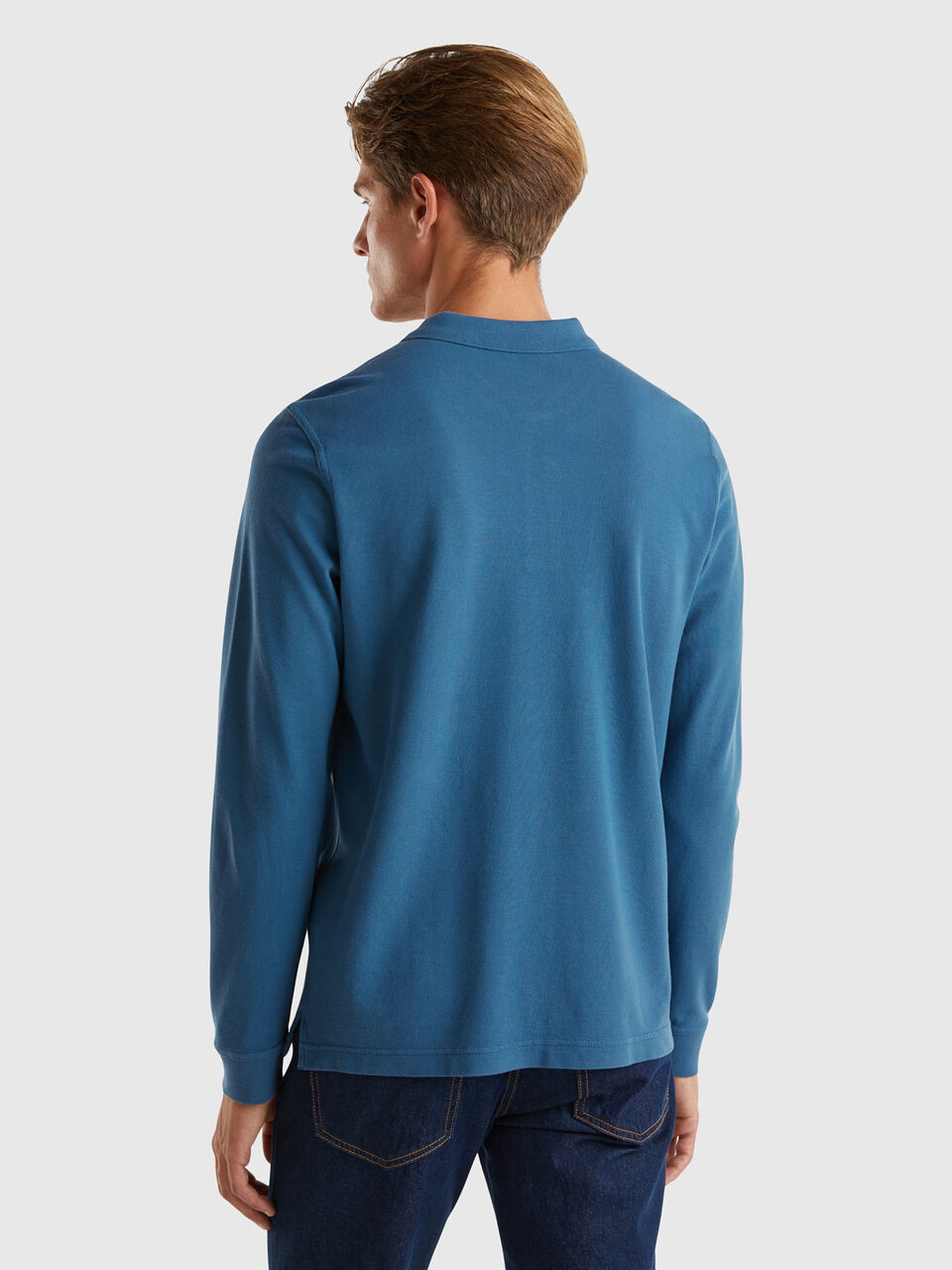 L/S POLO SHIRT Hombre image number null