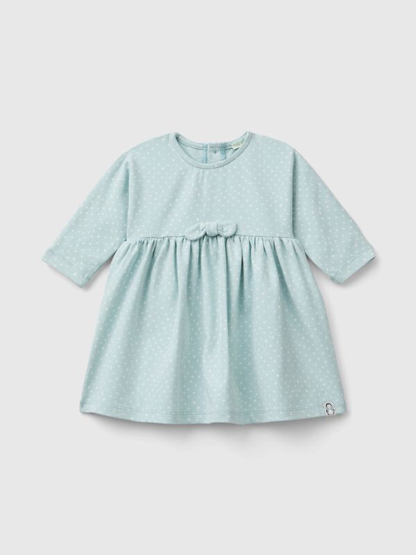 Vestido estampado con lazo Recién nacidos