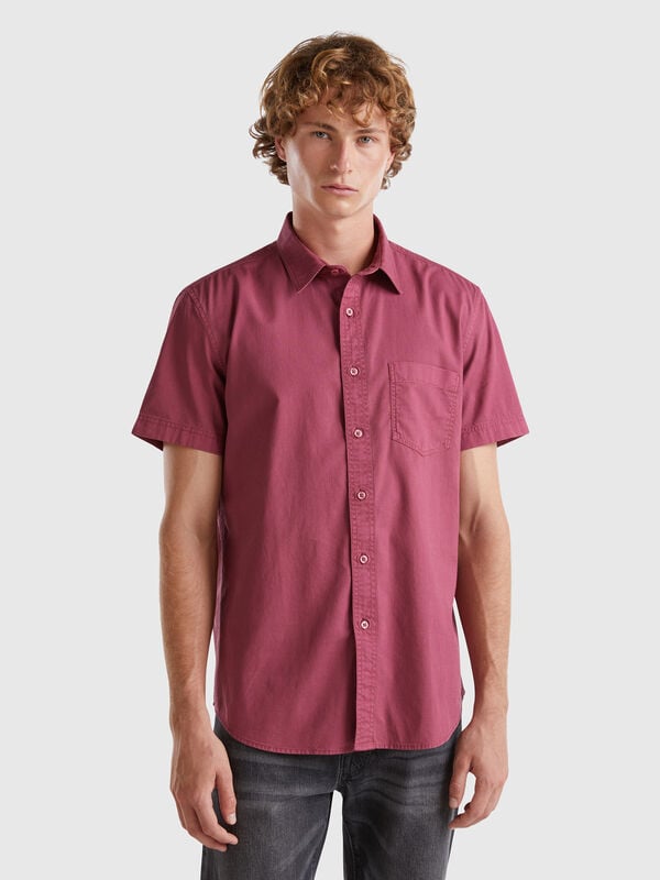 Camisa con bolsillo Hombre