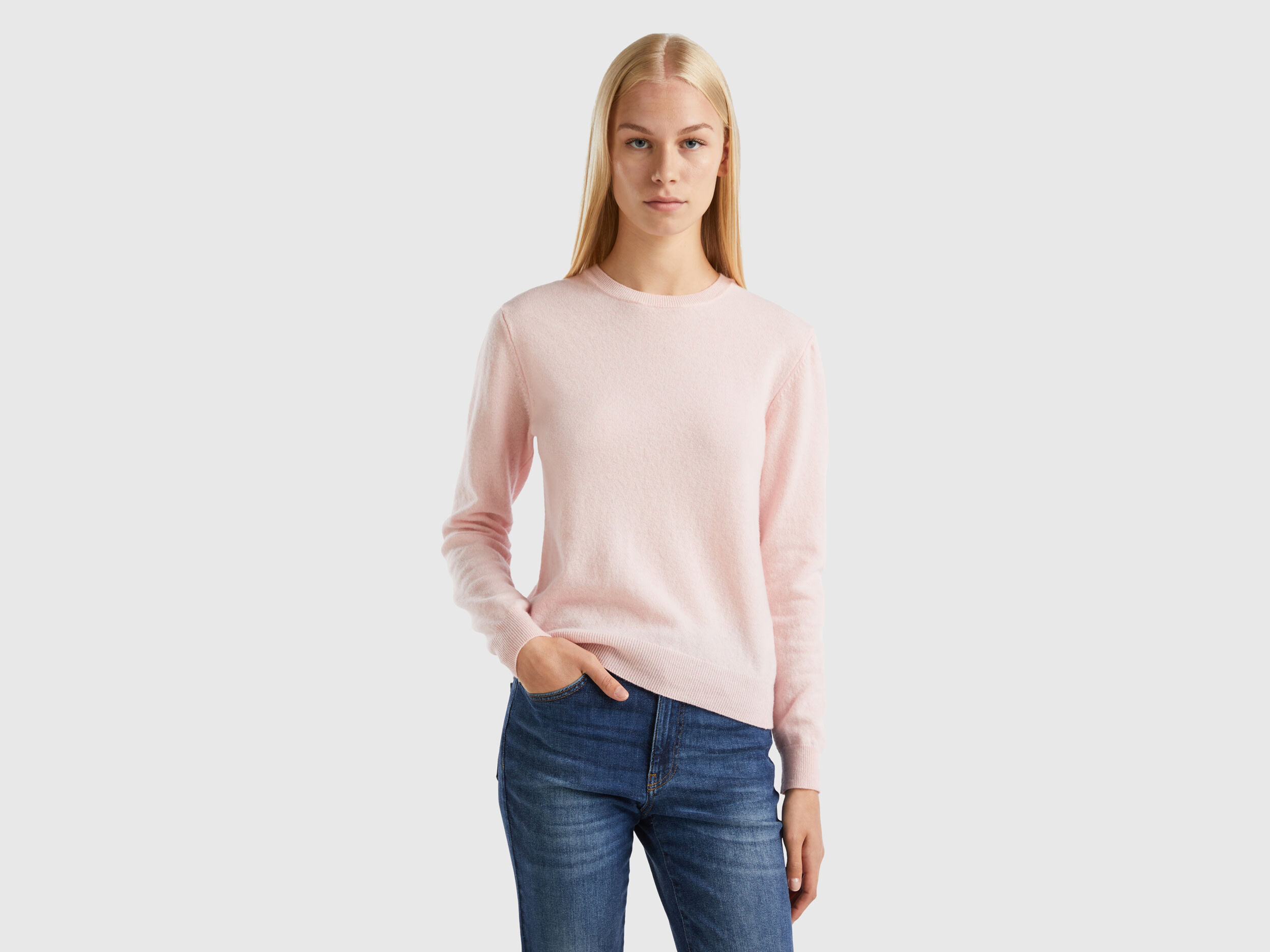Sueter rosa pastel best sale