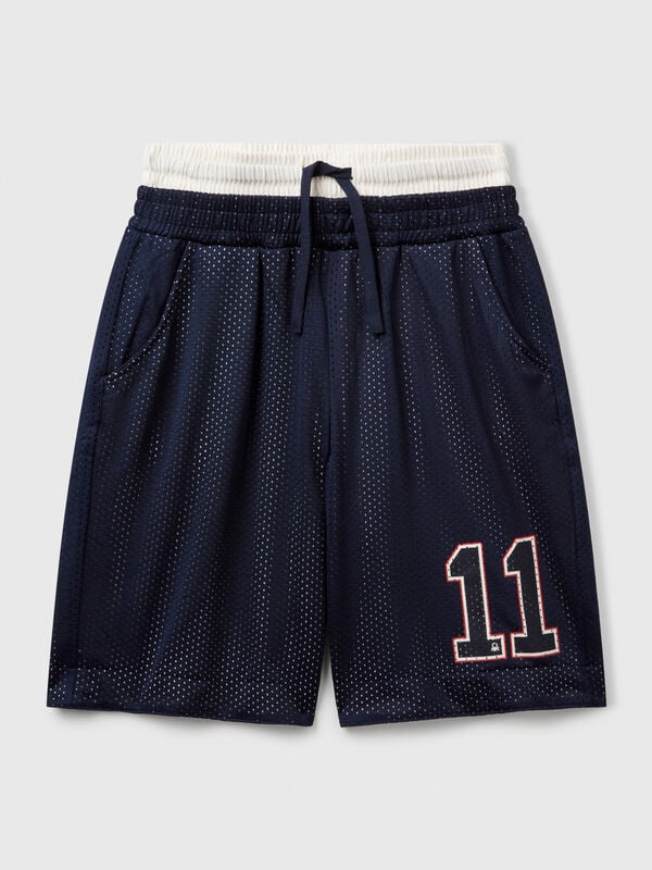 Bermudas de malla estilo baloncesto Niño