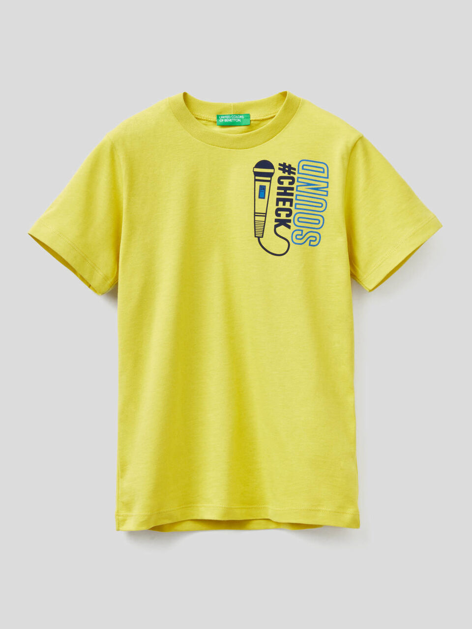 Camiseta de manga corta de algodón orgánico image number 1