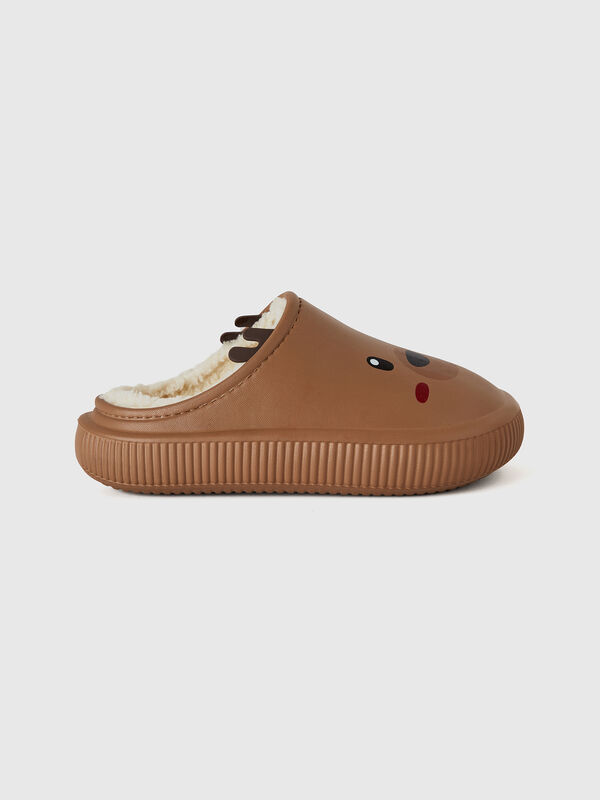 Zapatillas de reno de PVC Niño