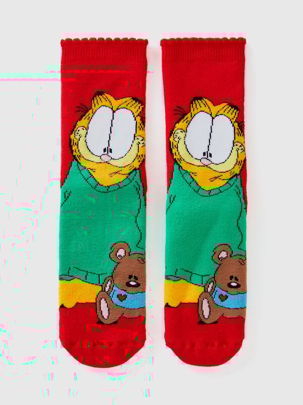 Calcetines antideslizantes Garfield ©2024 by Paws, Inc. Niño