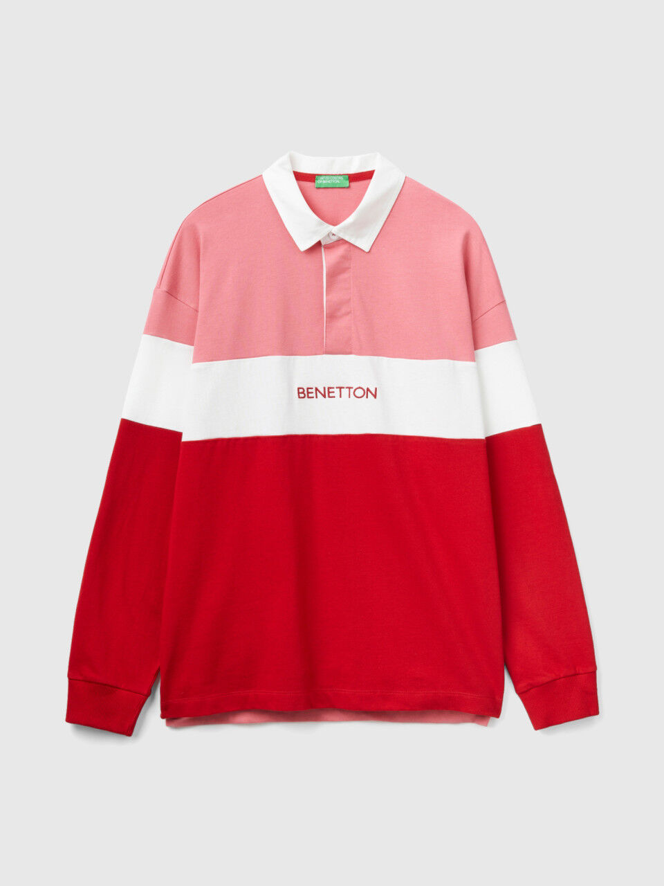 Polo manga larga mujer benetton hotsell