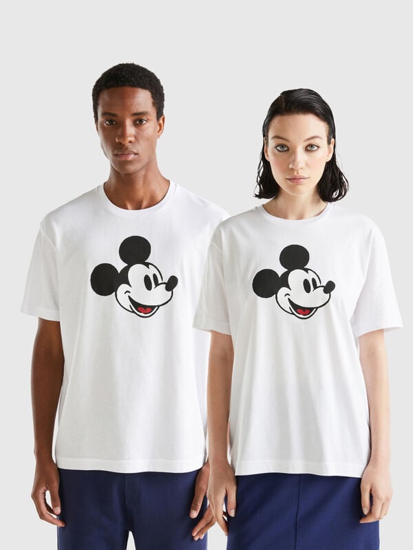 Camiseta blanca de Mickey Mouse