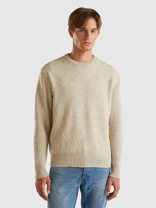 Jersey de lana Shetland Hombre