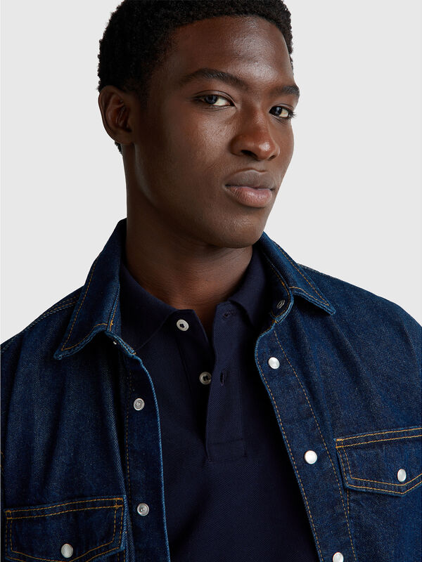 Polo de corte regular Hombre