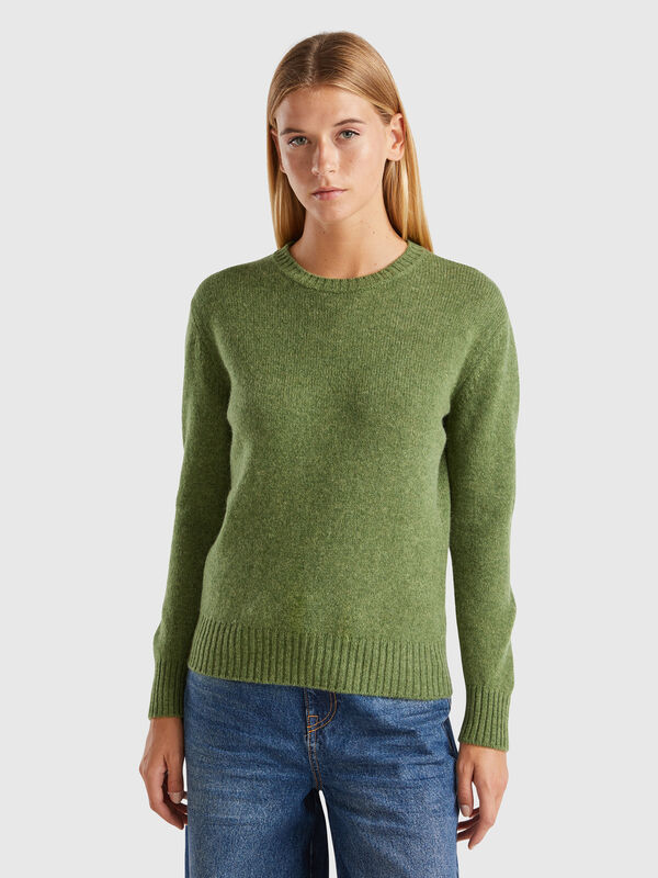 Jersey de pura lana Shetland Mujer