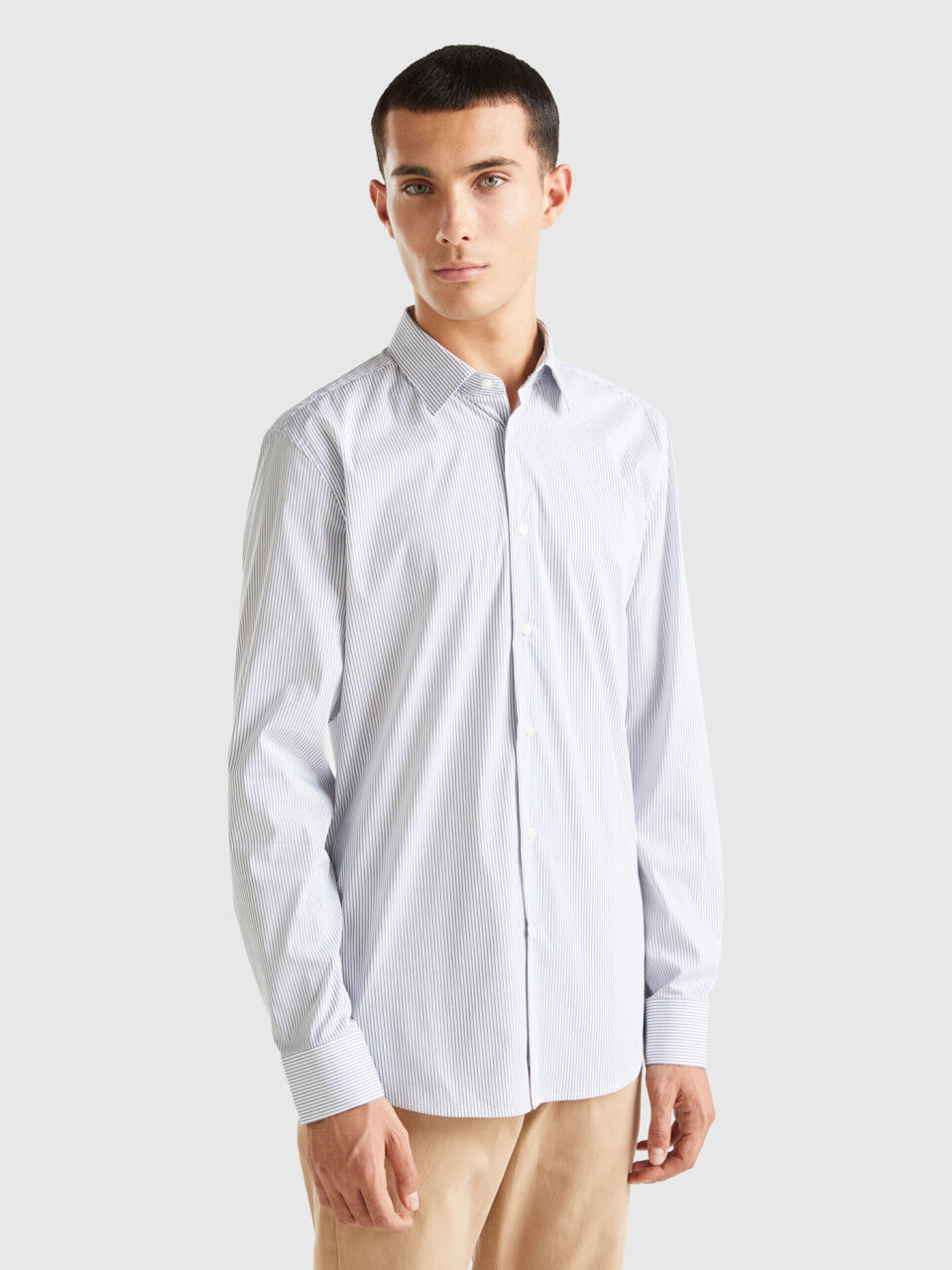 Camisas Hombre Basicas de Cuadros Modernas