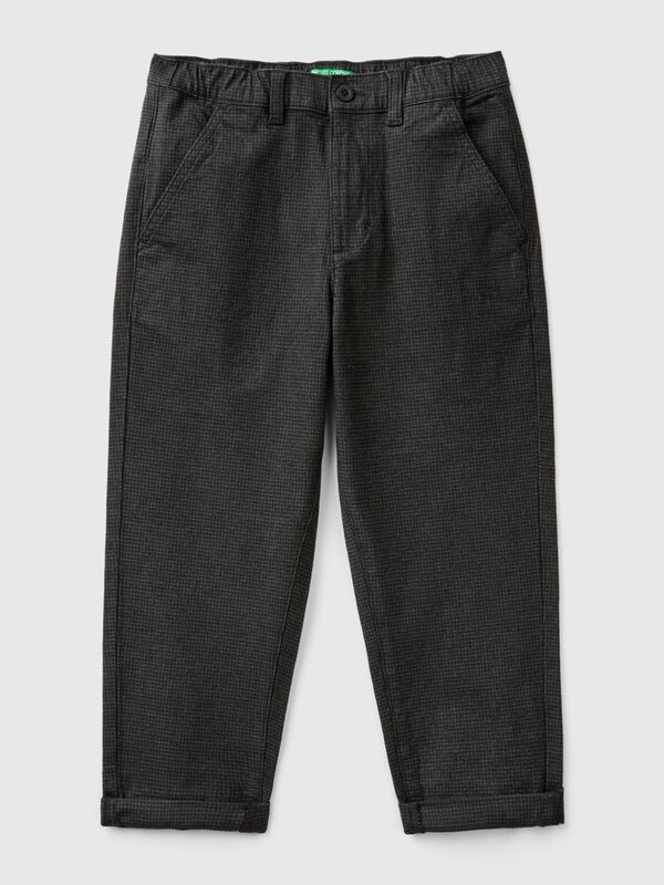 Pantalón de algodón elástico Niño