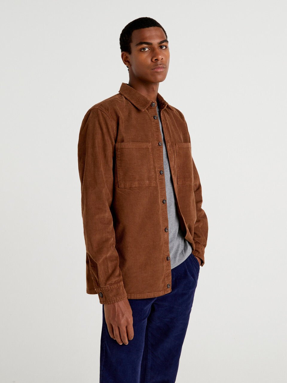 Camisa Lisa Hombre Nueva Colecci n 2024 Benetton