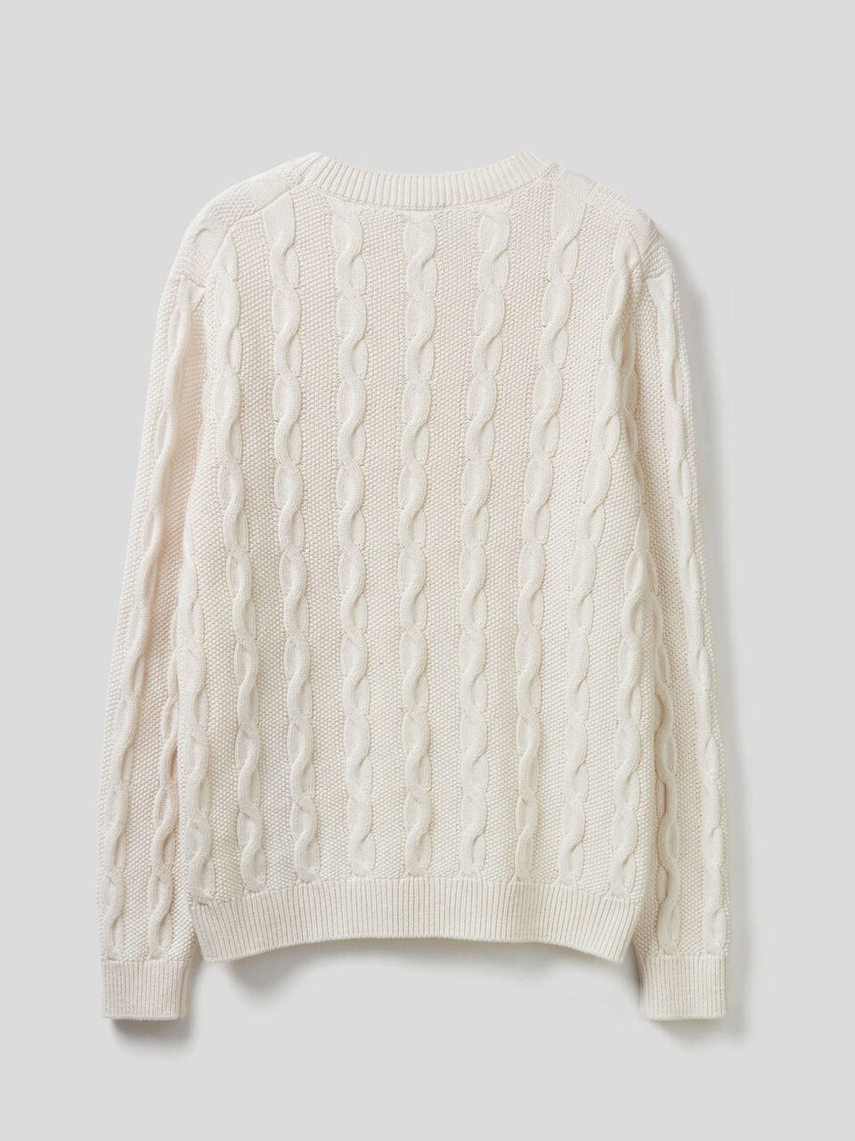 Jersey de cuello redondo con ochos Hombre image number 2