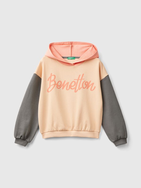 Sudadera de 100 % algodón con capucha Niña